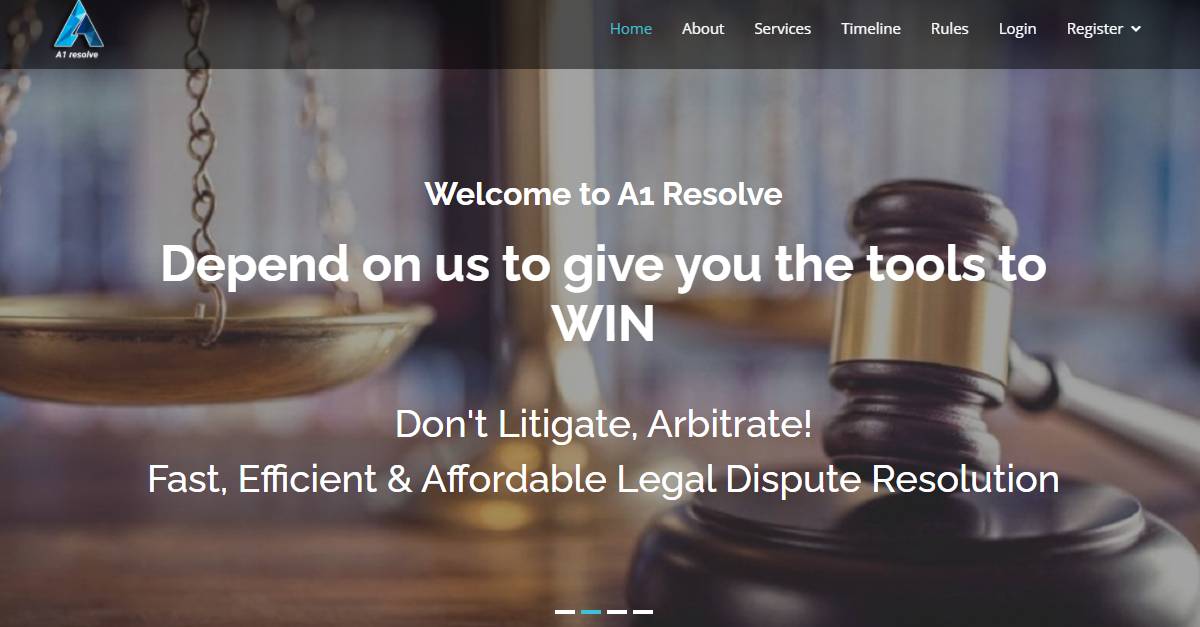 A1resolve — Arbitration Platform